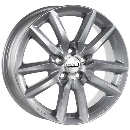CMS-1275-03 6.5x16"-5x112 ET46 57.1 Racing Silver Jant (4 Adet)