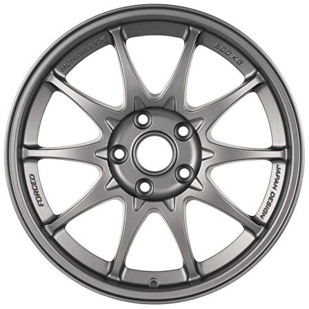 EMR-DY1306-42 7.0x16"-5x100 ET35 73.1 Matt Light Antrasit Jant (4 Adet)