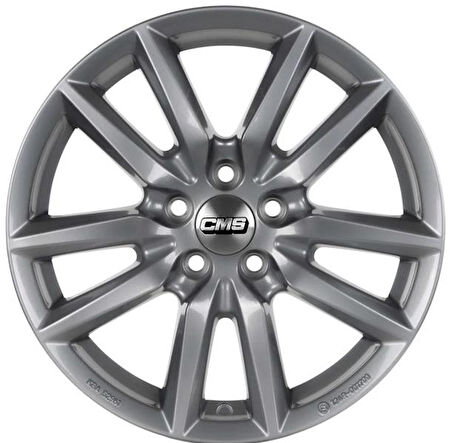 CMS-1275-04 6.5x16" -5x114.3 ET40 67.2 Racing Silver Jant (4 Adet)