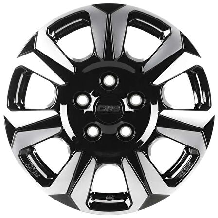 CMS-1469-05 6.5x17"-6x160 ET62 84.1 Diamond Black Gloss Jant (4 Adet)