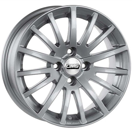 CMS-465-20 6.5x15" 5x100 ET43 57.1 Racing Silver Jant (4 Adet)