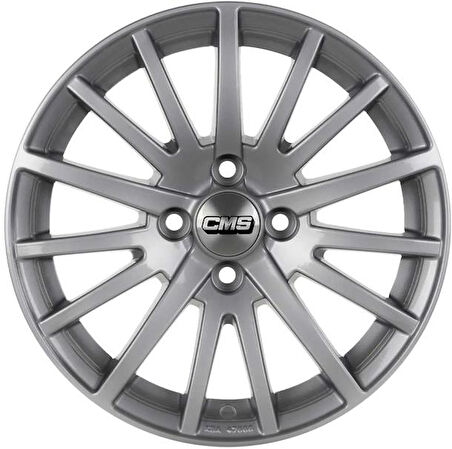 CMS-465-20 6.5x15" 5x100 ET43 57.1 Racing Silver Jant (4 Adet)