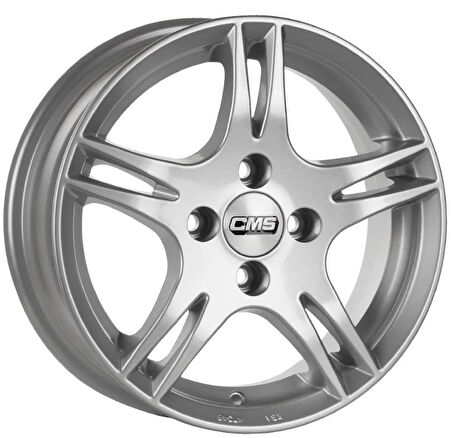 CMS-485-07 5.5x14" -4x108 ET39 63.4 Silver  Jant (4 Adet)