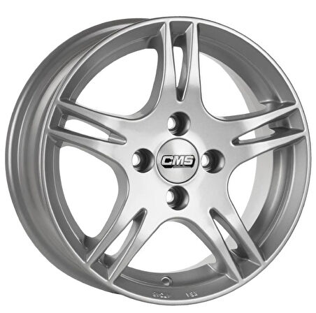 CMS-485-08 5.5x14" -5x100 ET35 57.1 Silver Jant (4 Adet)