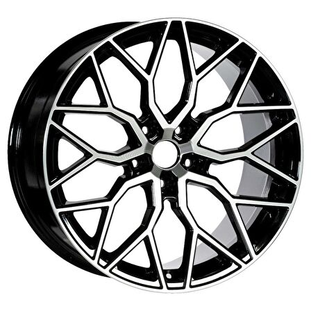 EMR-A367-02 10.0x20"-5x108 ET37 73.1 Black Diamond Jant (4 Adet)