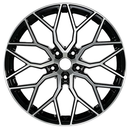 EMR-A367-02 10.0x20"-5x108 ET37 73.1 Black Diamond Jant (4 Adet)