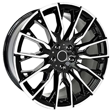 EMR-A365-01 9.5x19"-5x112 ET40 66.6 Black Diamond Jant (4 Adet)