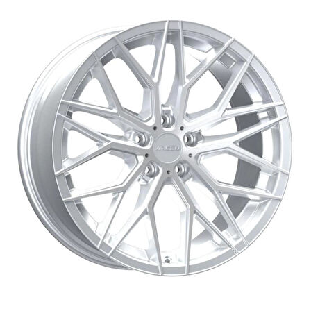 ARC-M01-10 7.5x17" -4x100 ET35 73.1 Silver Diamond Jant (4 Adet)
