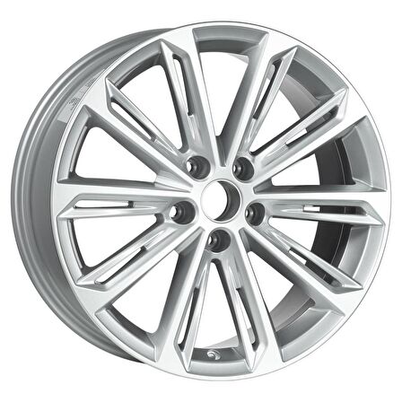 EMR-S1002-01 8.0x18" -5x112 ET35 57.1 Silver Jant (4 Adet)