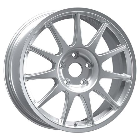 EMR-DY1316-16 7.0x16" 5x108 ET35 63.4 Silver Jant (4 Adet)