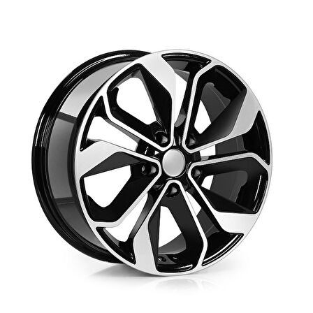 EMR-W702-01 7.5x17" -4x100 ET45 67,1 Black Diamond Jant (4 Adet)