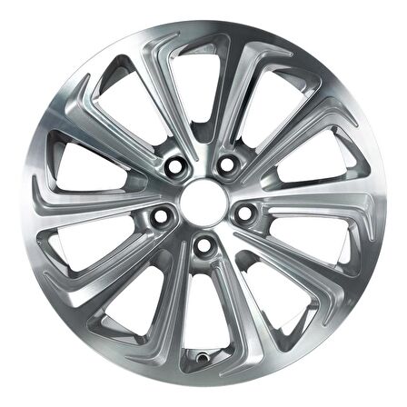 EMR-G690-87 7.0x16" -4x108 ET25 65.1 Silver Diamond Jant (4 Adet)