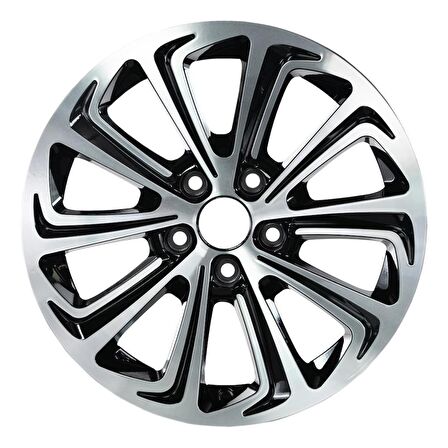 EMR-G690-89 7.0x16" -4x108 ET35 63.4 Black Diamond Jant (4 Adet)