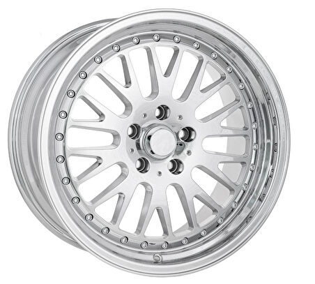 EMR-L215-13 9.5x18" -5x120 ET15 74,1 Chrome Jant (4 Adet)