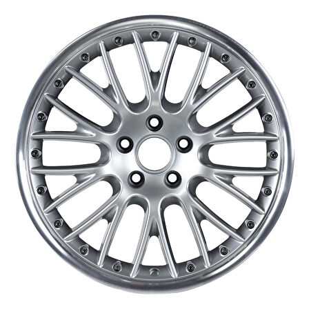 EMR-E441-16 8.0x18-5x112 ET45 66.45 Silver Lip Polished Jant (4 Adet)