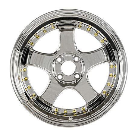 EMR-L002-23 7.0x15" -5x100 ET35 73.1 VC+Gold Rivet Jant (4 Adet)
