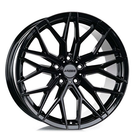 ARC-G6941-31 9.0x21" -5x112 ET35 66.6 Gloss Black VALENCIA Jant (4 Adet)