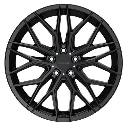ARC-G6941-31 9.0x21" -5x112 ET35 66.6 Gloss Black VALENCIA Jant (4 Adet)