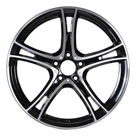 EMR-19247-03 8.0x19" -5x112 ET27 66.6 Black  Diamond Jant (4 Adet)