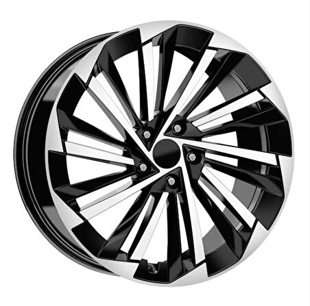 EMR-DY1629-01 8.5x19" -5x112 ET40 57.1 Black Diamond Jant (4 Adet)