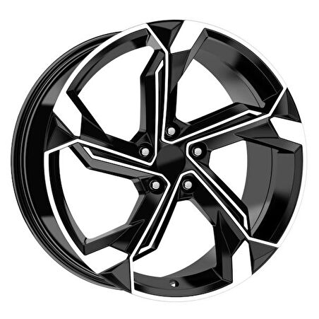 EMR-DY1709-01 8.5x19" -5x112 ET35 66.45 Black Diamond Jant (4 Adet)