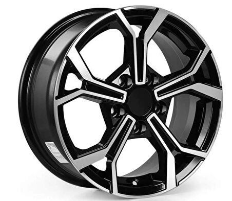 EMR-W7516-01 6.5x15" -4x100 ET35 67,1 Deep Black Diamond Gloss Jant (4 Adet)