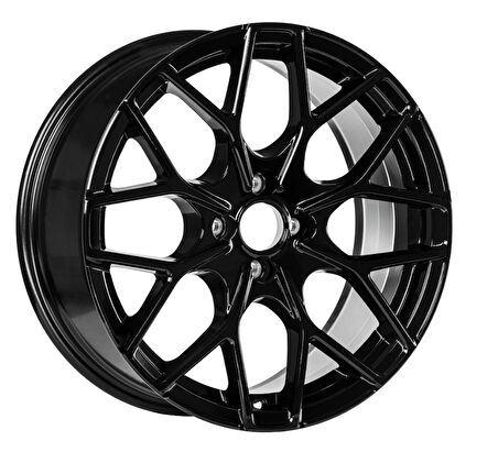 EMR-S1038-17 7.5x17" -4x108 ET35 63.4 Black Diamond Jant (4 Adet)
