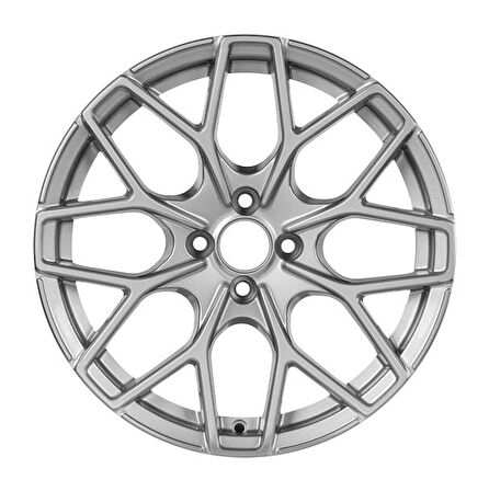 EMR-S1038-18 7.5x17" -4x108 ET35 63.4 Silver Diamond Jant (4 Adet)