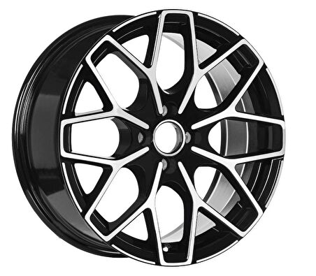 EMR-S1038-32 7.5x17" -5x100 ET35 73.1 Black Diamond Jant (4 Adet)