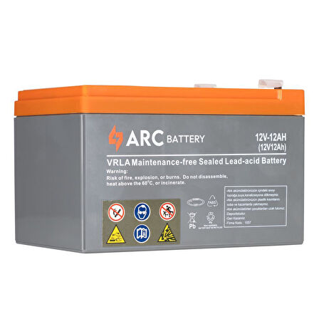 AKUARC 6/12 AH AGM  ARC BATTERY 