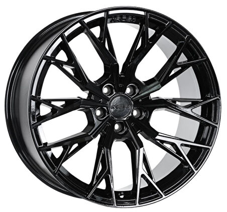 ARC-G6929-01 8.5x19" -5x108 ET40 73.1 Gloss Black Jant (4 Adet)