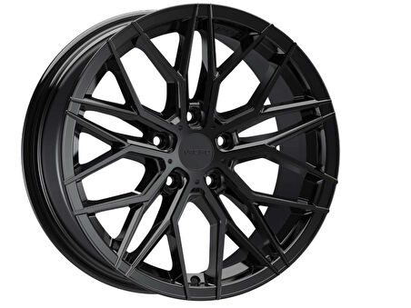 ARC-G6947-37 7.5x17" -5x108 ET35 73.1 Gloss Black Jant (4 Adet)