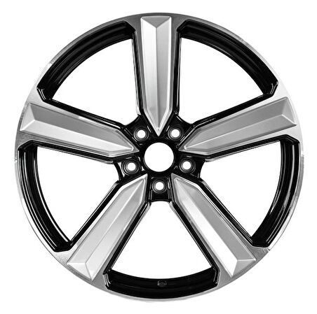 EMR-S1027-02 9.0x20" -5x112 ET35 66.45 Deep Black Silver Diamond Jant (4 Adet)