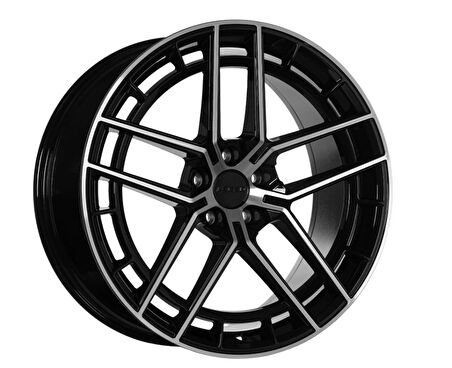 ARC-G7110-10 8.5x20" -5x112 ET35 66.6 Gloss Black Jant (4 Adet)