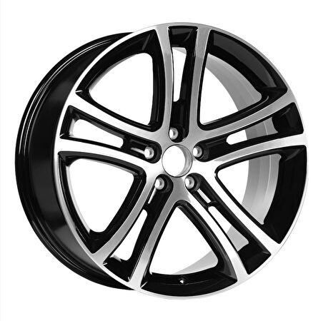 EMR-S1035-03 7.5x17" -5x112 ET35 73.1 Depp Black Diamond Gloss Jant (4 Adet)