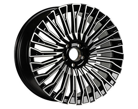 9.0*18-5*112 ET48 66.6  Deep Black Diamond Gloss