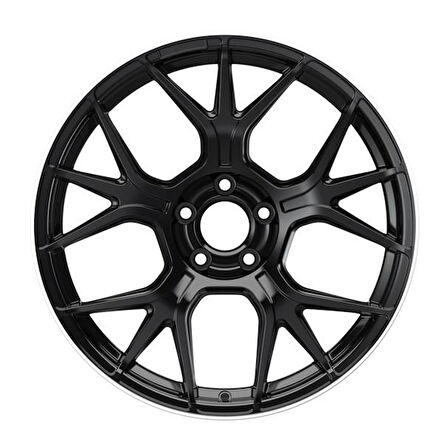 EMR-S1047-02 9.5x19" -5x112 ET45 66.6 Black Lip Diamond Jant (4 Adet)