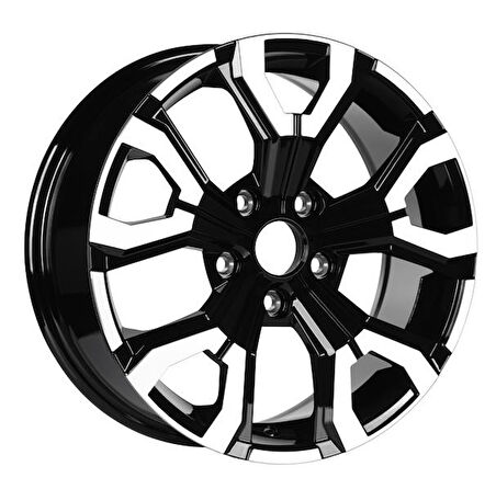 EMR-S1099-04 6.5x16" -5x114,3 ET35 66.1 Black Diamond Jant (4 Adet)