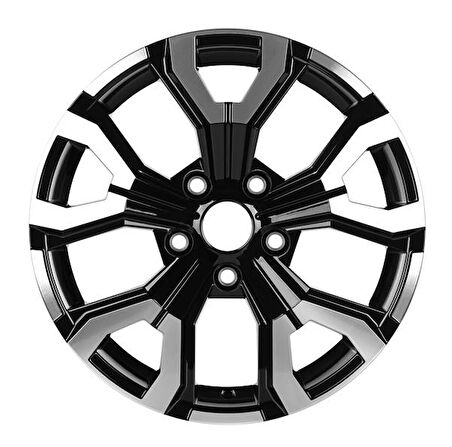 EMR-S1099-04 6.5x16" -5x114,3 ET35 66.1 Black Diamond Jant (4 Adet)