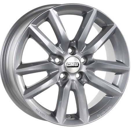CMS-1275-08 6.5x16" -5x108 ET45 57.1 Racing Silver Jant (4 Adet)