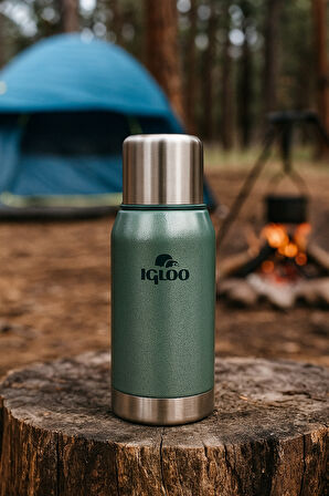 Igloo Legend Klasik Termos Yeşil 750ml 30 Saat Sıcak/30 Saat Soğuk Saklama