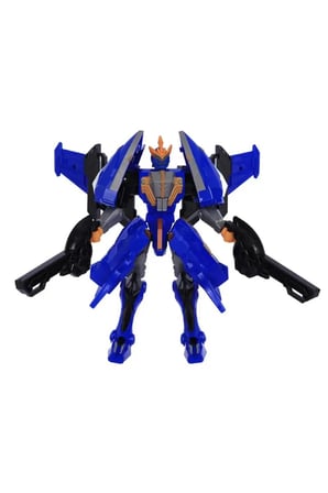 Miniso Lisanslı Dragon Force 3 Aqua Sharkbot Oyuncak – Dönüşebilir 37 Cm