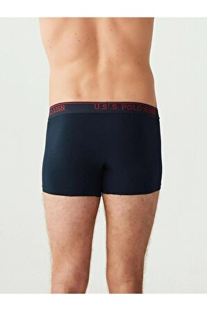 U.S. Polo Assn. Erkek Siyah-Lacivert-Antrasit 3 lü Boxer