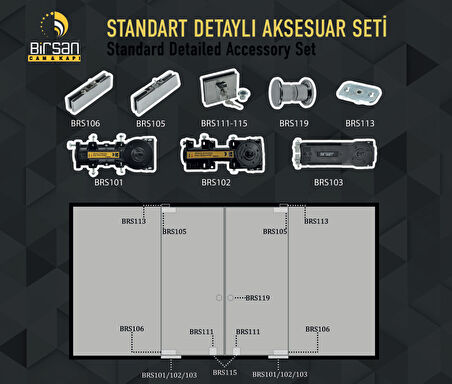 Birsan Hidrolik Motor Standart Detaylı Yer Hidroliği BRS 102-STD