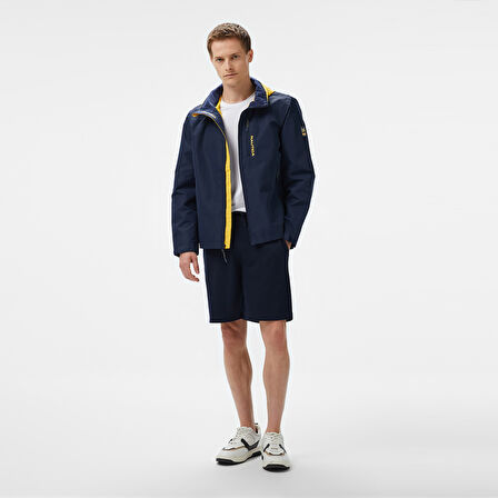 Nautica Erkek Lacivert Regular Fit Dik Yaka Mont