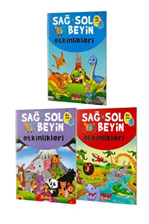 Sağ ve Sol Beyin Etkinlikleri Seti (4+Yaş)