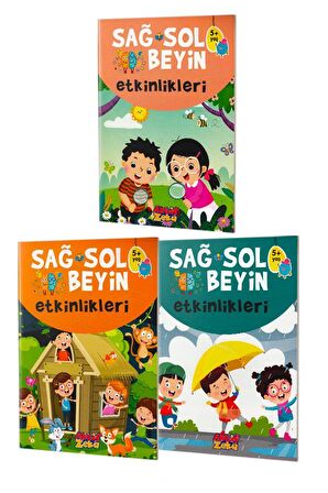 Sağ ve Sol Beyin Etkinlikleri Seti (5+Yaş)