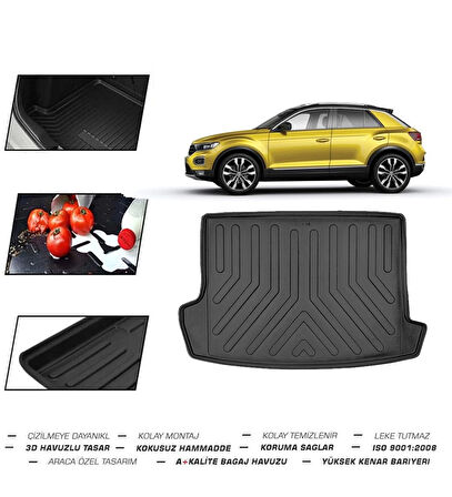 Volkswagen T-Roc Üst Bagaj 2023 Model Bagaj Havuzu