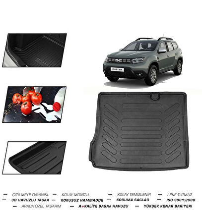 Dacia Duster 2 WD (4X2) 2025 Model Bagaj Havuzu