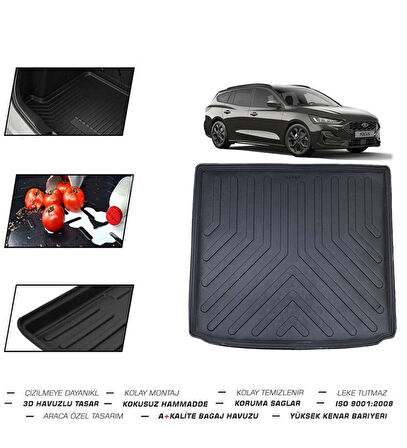 Ford Focus STW Üst Kısım 2018  Model Bagaj Havuzu